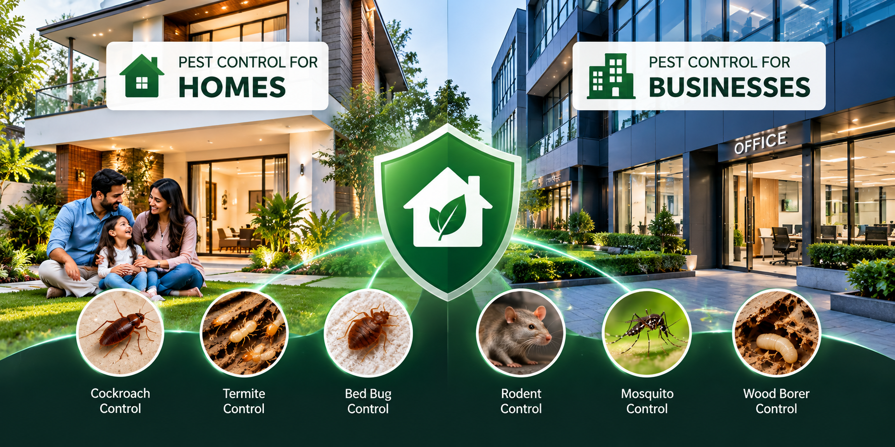 Residential and commercial pest control service