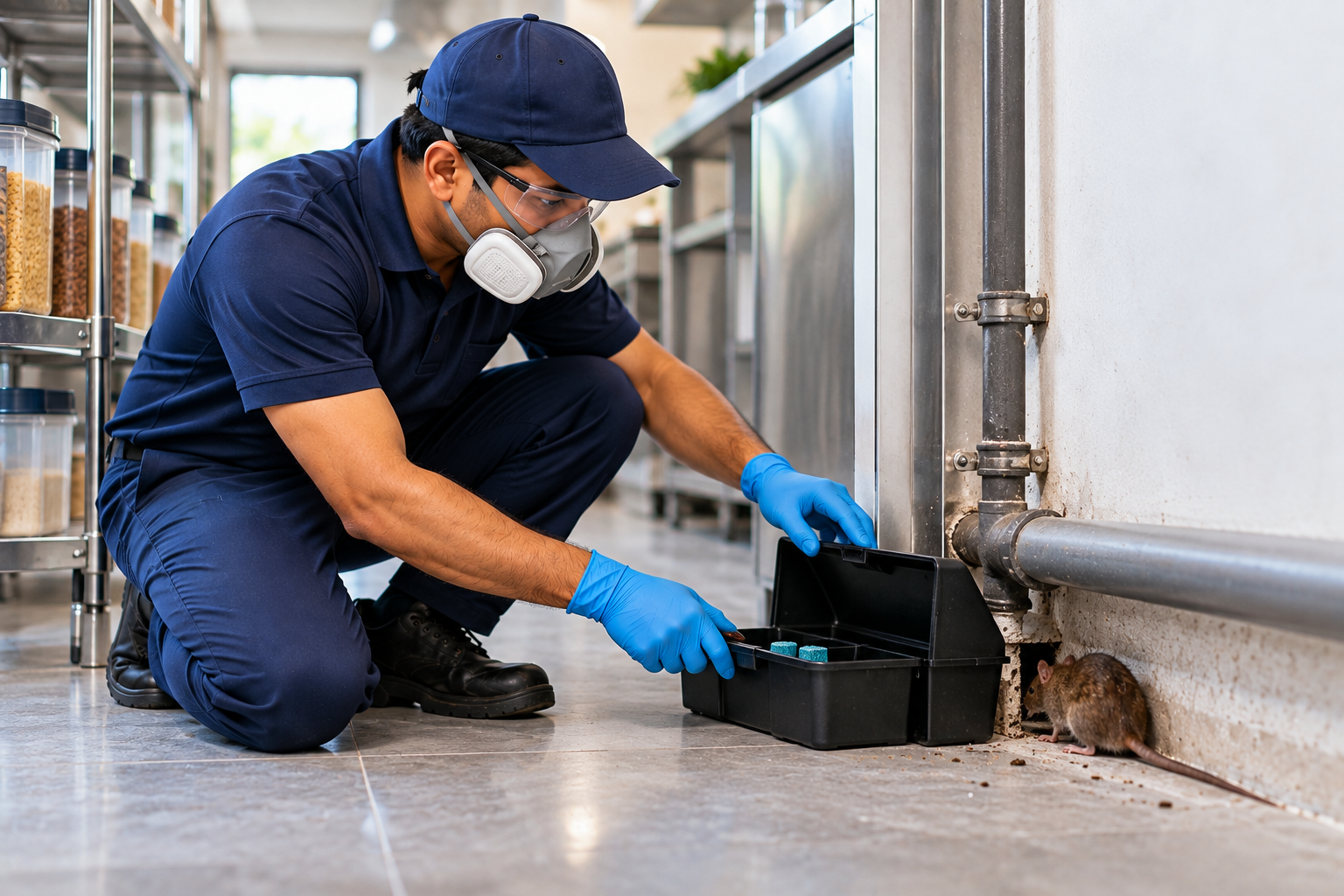 Professional rat and rodent control service