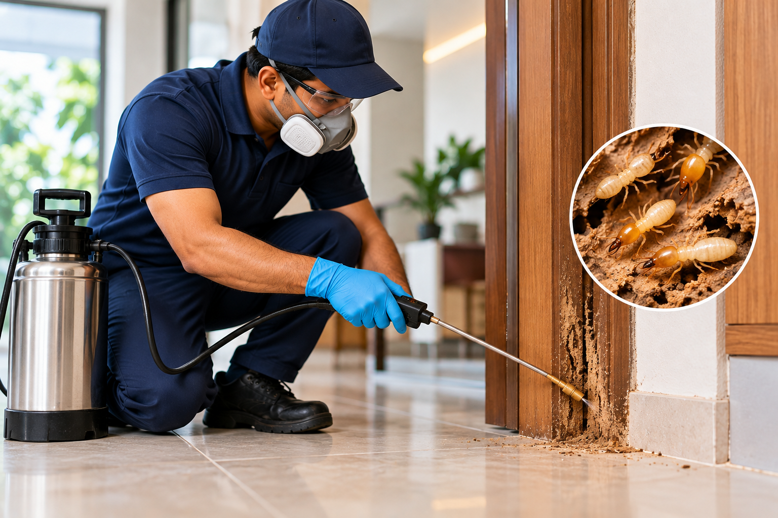 Professional termite control and treatment service